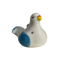 Load image into Gallery viewer, Ceramic Bird Water Whistle – Blue Wing