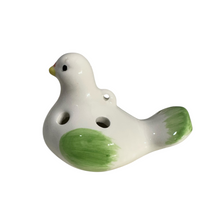 Load image into Gallery viewer, Ceramic Bird Water Whistle – Green Wing