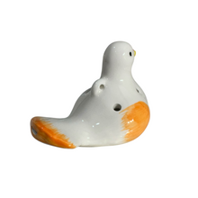 Load image into Gallery viewer, Ceramic Bird Water Whistle – Orange Wing