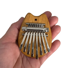Load image into Gallery viewer, Cat-Shaped Wooden Kalimba – 8-Key Thumb Piano