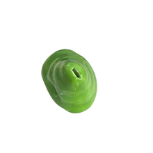 Load image into Gallery viewer, Handcrafted Green Seashell Ceramic Ocarina – Musical Instrument