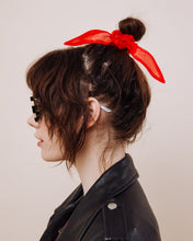 Load image into Gallery viewer, Susie Q: Cherry - Scrunchie Tie