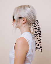 Load image into Gallery viewer, Devil in Disguise: Champagne - Convertible Scrunchie Tie