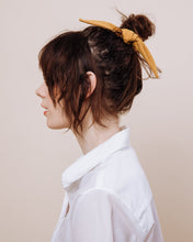 Load image into Gallery viewer, Jolene Mustard - Scrunchie Tie