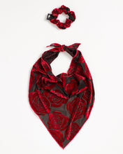 Load image into Gallery viewer, Ramblin' Rose - Convertible Scrunchie Tie
