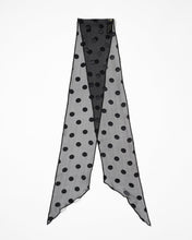 Load image into Gallery viewer, The Johansen - Black Skinny Scarf