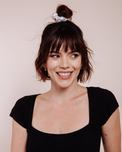 Load image into Gallery viewer, The Thunders: White - Mini Scrunchie