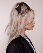 Load image into Gallery viewer, Ace of Spades - Scrunchie Tie