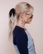 Load image into Gallery viewer, Foxey Lady: Blue - Scrunchie Tie