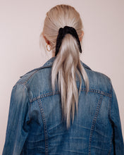 Load image into Gallery viewer, The Hendrix: Black - Scrunchie Tie