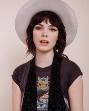 Load image into Gallery viewer, Foxey Lady: Black - Skinny Scarf
