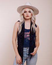 Load image into Gallery viewer, Foxey Lady: Blue - Skinny Scarf