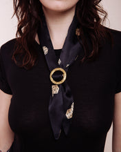 Load image into Gallery viewer, Gold Glitzy Scarf Slide