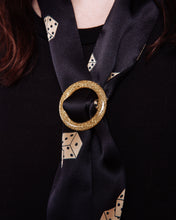 Load image into Gallery viewer, Gold Glitzy Scarf Slide