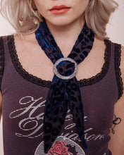 Load image into Gallery viewer, Silver Glitzy Scarf Slide