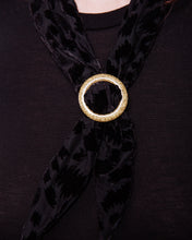 Load image into Gallery viewer, Gold Glitzy Scarf Slide