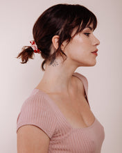 Load image into Gallery viewer, Devil in Disguise: Rose - Mini Scrunchie