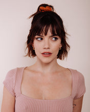 Load image into Gallery viewer, Brown Sugar - Mini Scrunchie