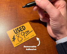 Load image into Gallery viewer, 2&quot; x 3&quot; Removable &quot;New&quot; and &quot;Used&quot; Labels: 500/Roll