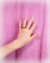 Load image into Gallery viewer, Linked Stack - 5 in 1 Titanium Ring