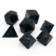 Load image into Gallery viewer, Ironworks - Animate Dead 7 Piece RPG set Alloy Metal Dice