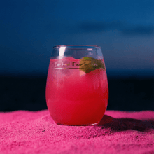 Load image into Gallery viewer, I've Had It Up To Here Jumbo Wine Glass | Holds an Entire Bottle of Wine | 30 oz.