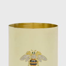 Load image into Gallery viewer, Stripey bee pot, large