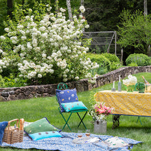 Load image into Gallery viewer, Damask print tablecloth, yellow