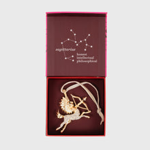 Load image into Gallery viewer, Sagittarius hanging ornament