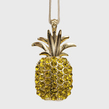 Load image into Gallery viewer, Pineapple hanging ornament, yellow