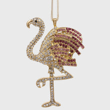 Load image into Gallery viewer, Flamingo hanging ornament
