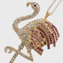 Load image into Gallery viewer, Flamingo hanging ornament
