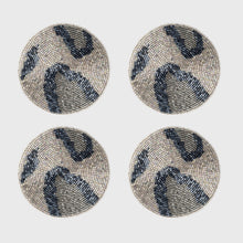 Load image into Gallery viewer, Animal pattern coasters, silver