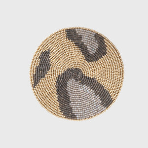 Animal Pattern Coasters- Gold