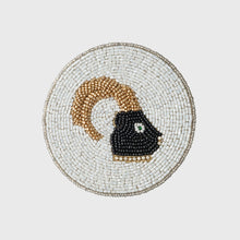 Load image into Gallery viewer, Capricorn coasters, set of four