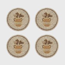 Load image into Gallery viewer, Aquarius coasters, set of four