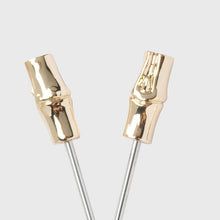 Load image into Gallery viewer, Golden bamboo cocktail picks