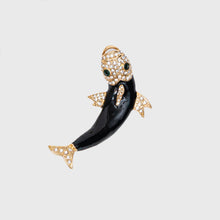 Load image into Gallery viewer, Enamel koi chopstick rests and chopsticks, set of four