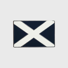 Load image into Gallery viewer, Nautical flag napkin rings, navy, set of four