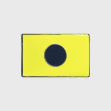 Load image into Gallery viewer, Nautical flag napkin rings, yellow, set of four