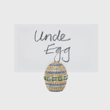 Load image into Gallery viewer, Sparkle egg placecard holders, set of two
