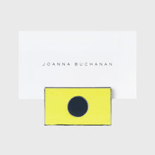 Load image into Gallery viewer, Nautical flag placecard holders, yellow, set of four