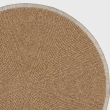 Load image into Gallery viewer, Gold hand beaded placemat
