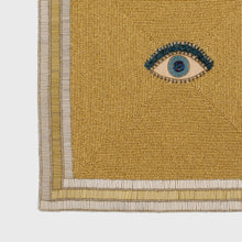 Load image into Gallery viewer, Evil eye hand beaded placemat