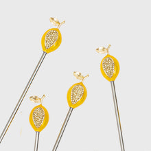 Load image into Gallery viewer, Lemon swizzle sticks