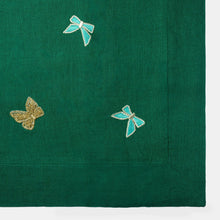 Load image into Gallery viewer, Bow extra large table runner, hunter green