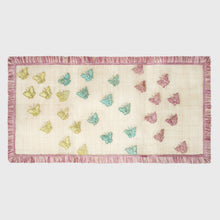 Load image into Gallery viewer, Straw ombre butterfly table runner