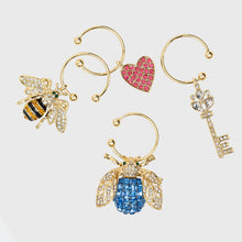 Load image into Gallery viewer, Wedding wine charms