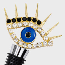 Load image into Gallery viewer, Evil eye wine stopper