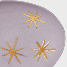Load image into Gallery viewer, Star porcelain ring dish, lilac